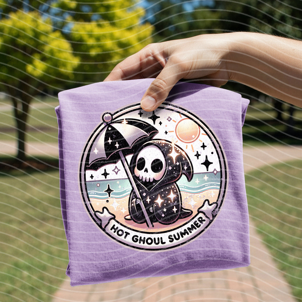 Hot Ghoul Summer Graphic Tee product image 1