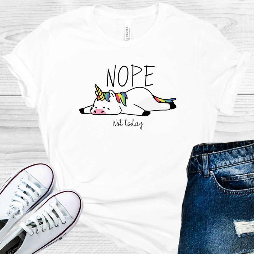 Nope Not Today Graphic Tee product image 1