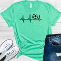 Soccer Heartbeat Graphic Tee product image 1