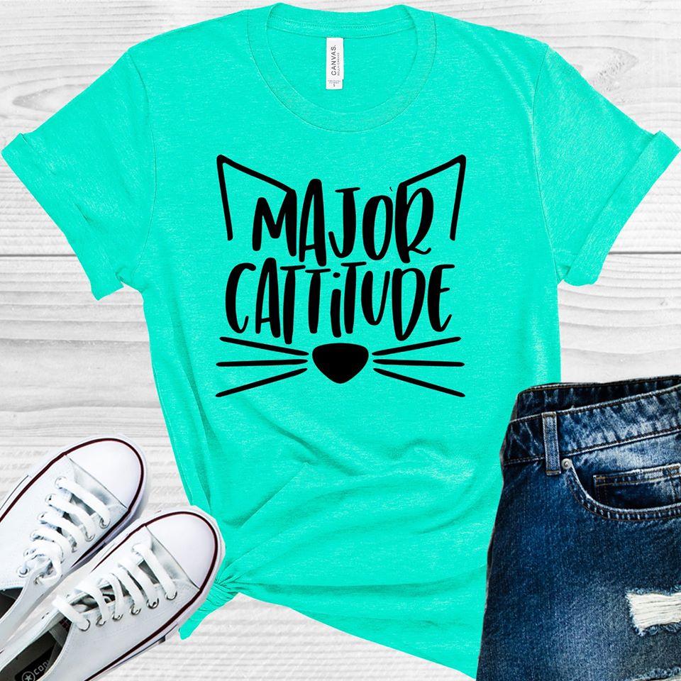 Major Cattitude Graphic Tee product image 1