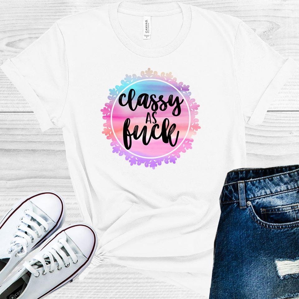 Classy as F*** Graphic Tee product image 1