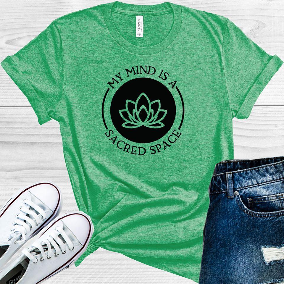 My Mind is Sacred Space Graphic Tee product image 1