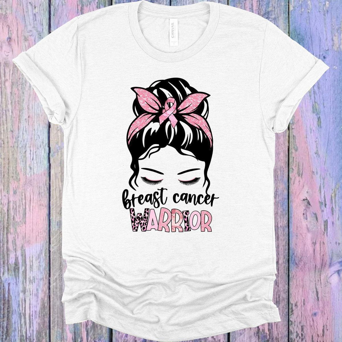 Breast Cancer Warrior Graphic Tee product image 1