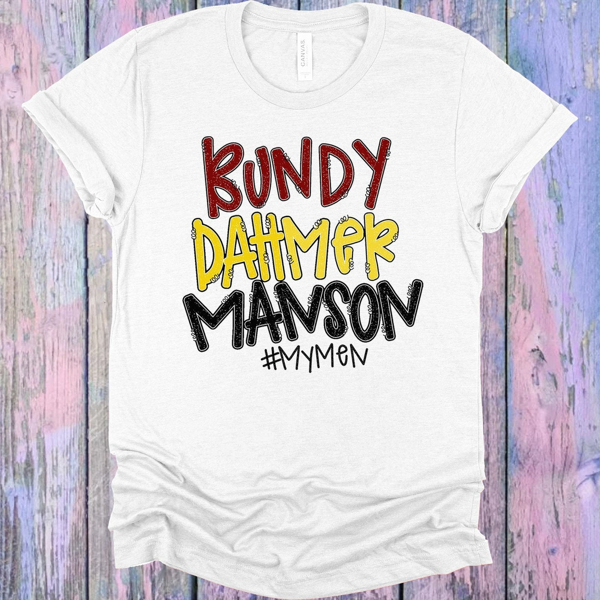Bundy Dahmer Manson Graphic Tee product image 1
