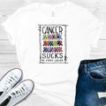 Cancer Sucks in Every Color Graphic Tee product image 1