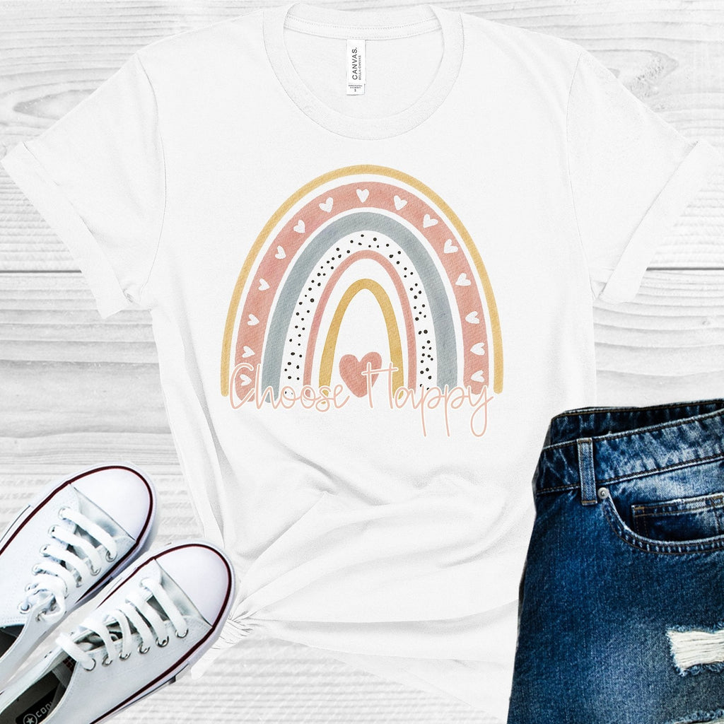Choose Happy Graphic Tee product image 2