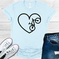 Cycling Heart Graphic Tee product image 1