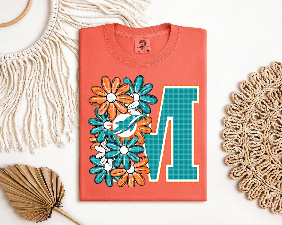 Floral Miami Graphic Tee product image 1