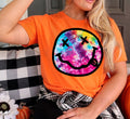 Tie Dye Happy Face Graphic Tee product image 1