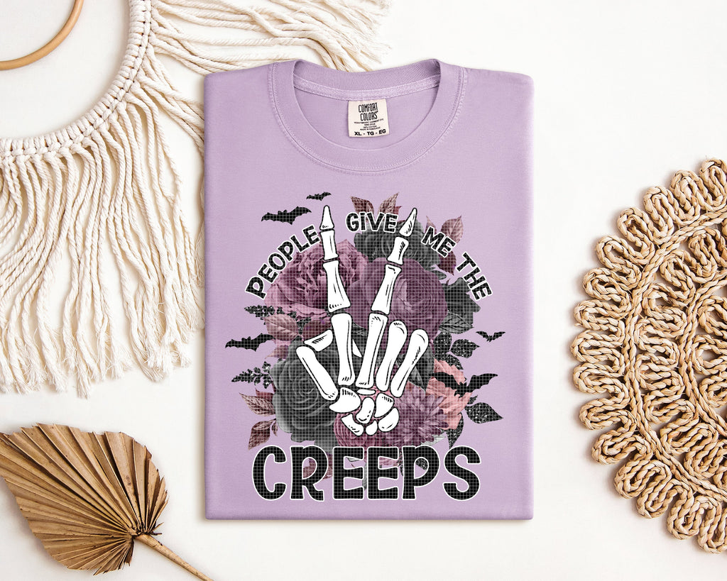 People Give Me the Creeps Graphic Tee product image 2