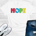 Hope Autism Awareness Graphic Tee product image 1