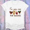 I'm Here for the Snacks Graphic Tee product image 1