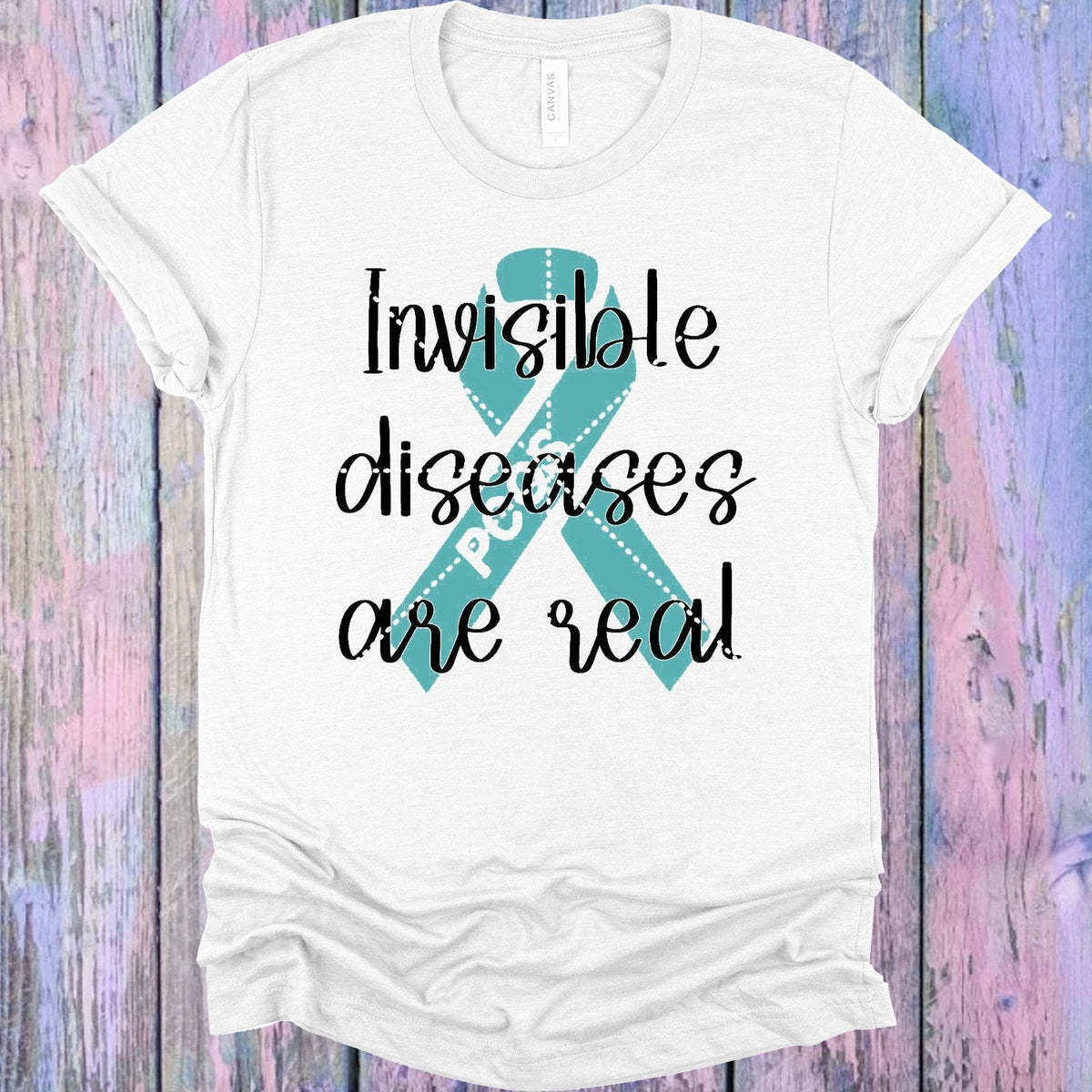 Invisible Diseases are Real Graphic Tee product image 1