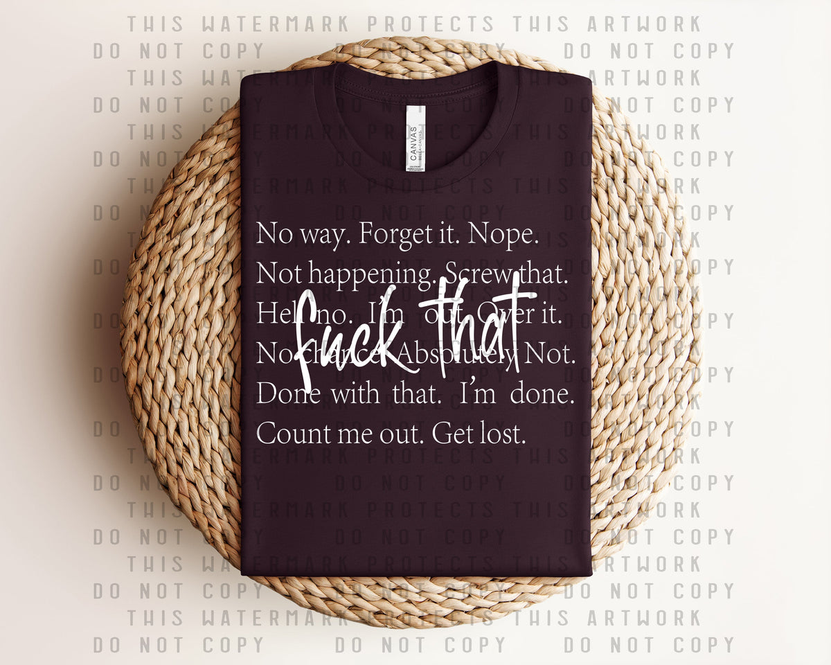 F*** That Graphic Tee product image 1