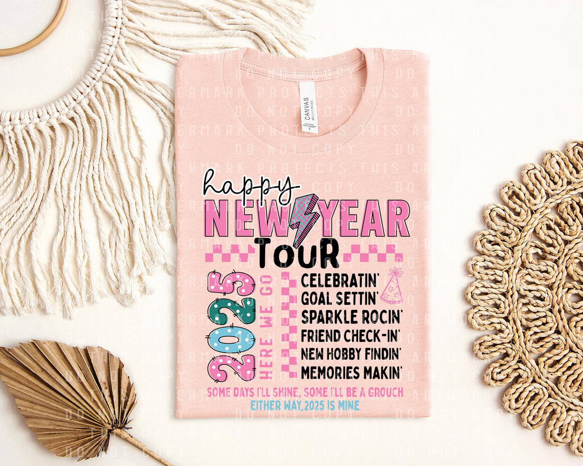 Happy New Year Tour Graphic Tee product image 1