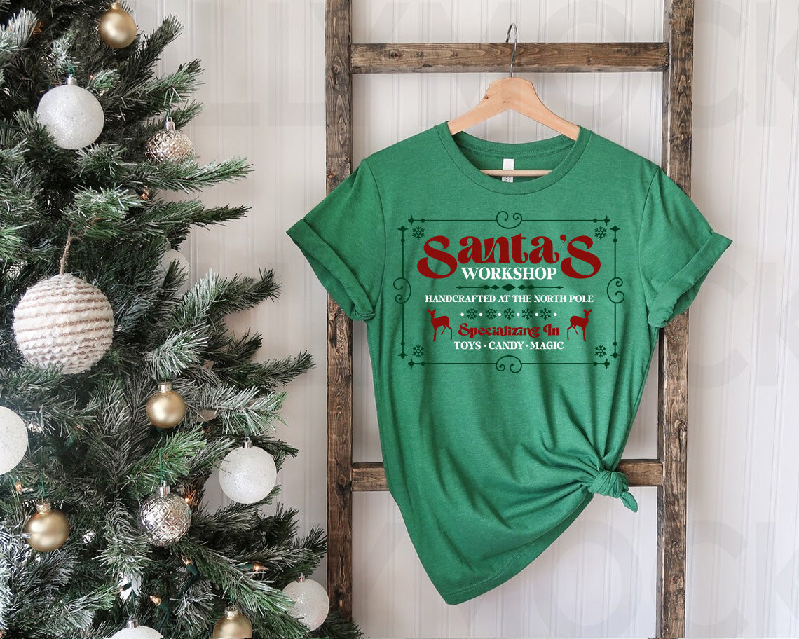 Santa's Workshop Graphic Tee product image 1