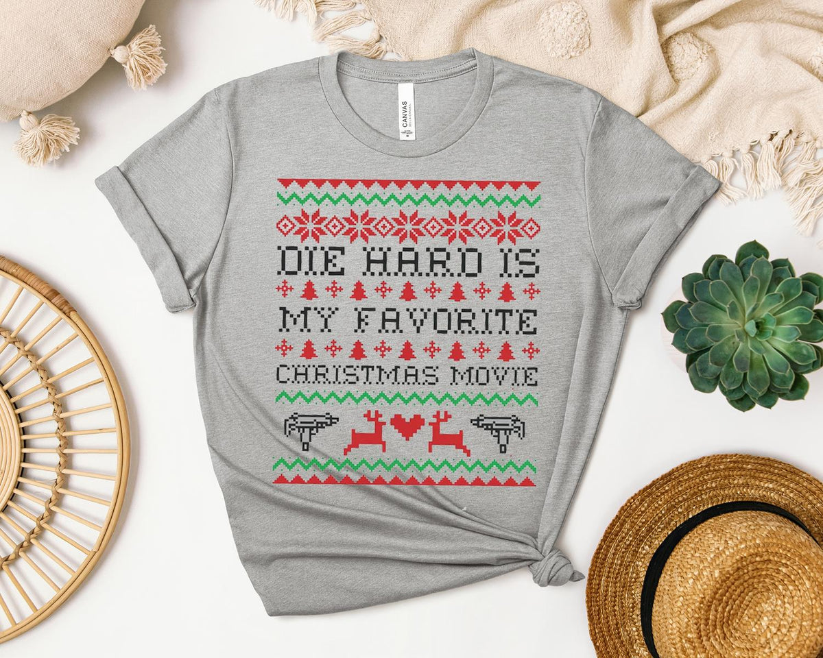 Die Hard is My Favorite Christmas Movie Graphic Tee product image 1