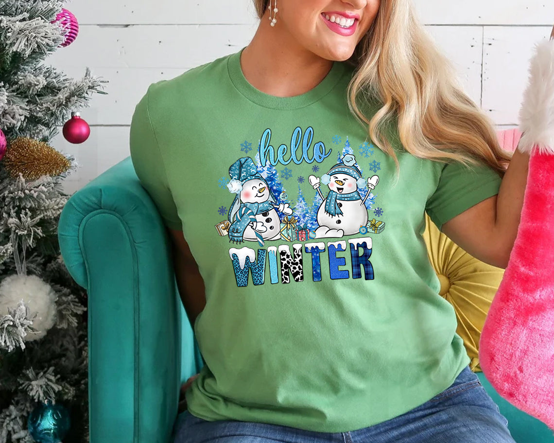 Hello Winter Graphic Tee product image 1