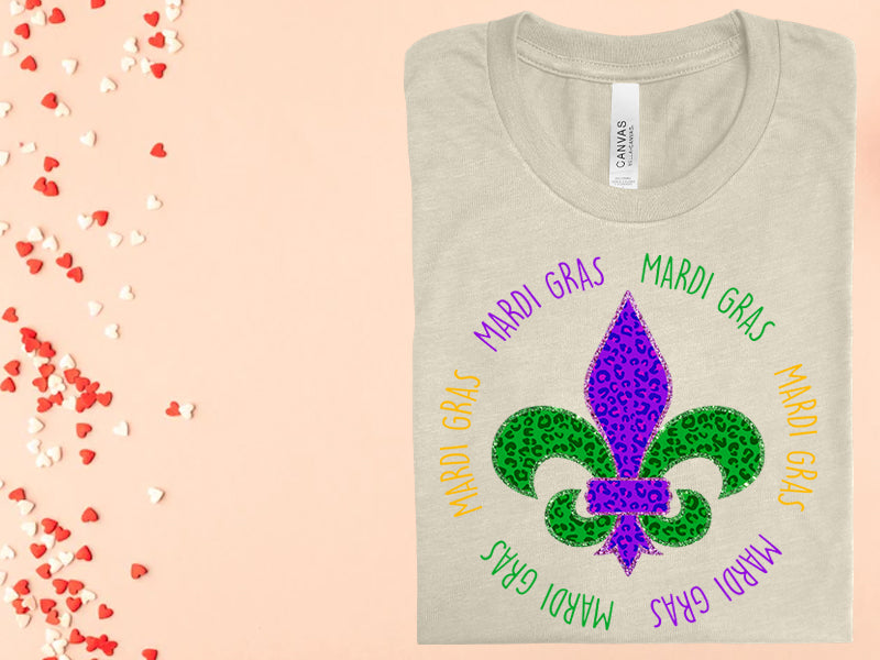 Mardi Gras Graphic Tee product image 1