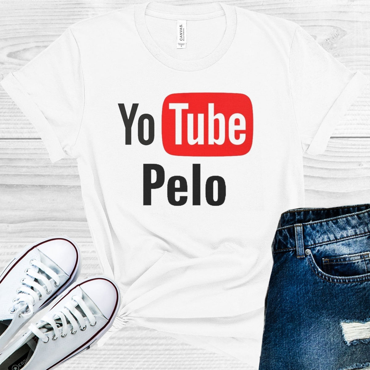 Yo Tube Pelo Graphic Tee product image 1