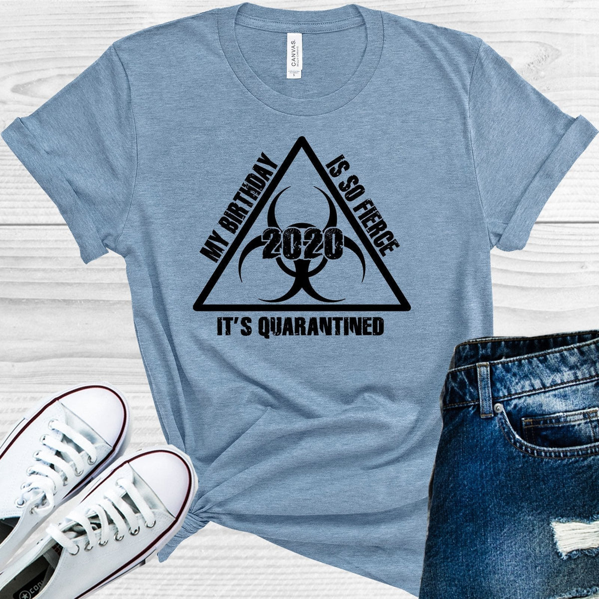 My Birthday is so Fierce It's Quarantined Graphic Tee product image 1