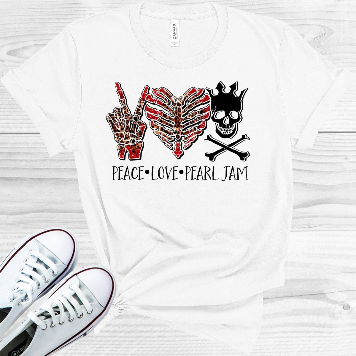 Peace Love Pearl Jam Graphic Tee product image 1