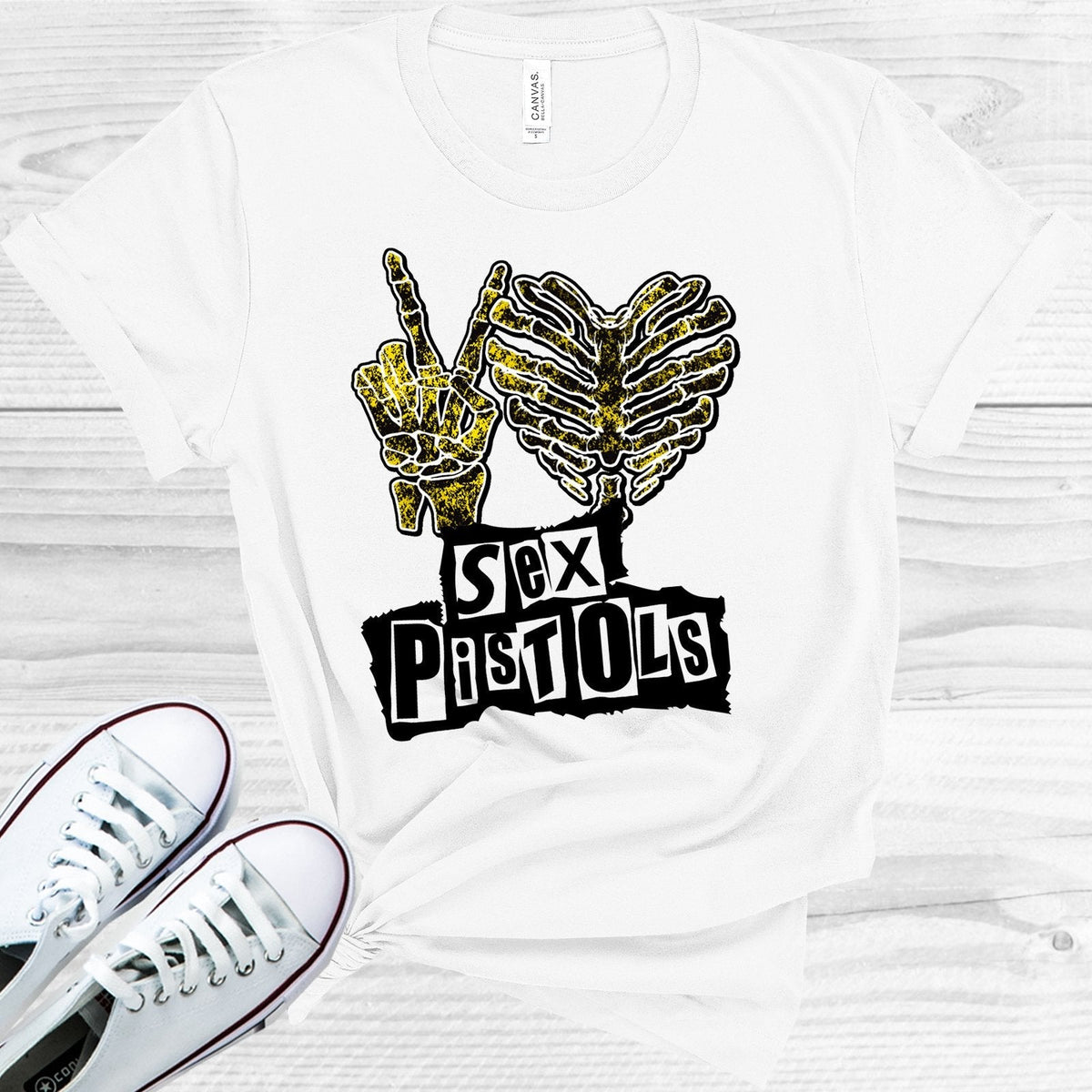 Peace Love Sex Pistols Graphic Tee product image 1