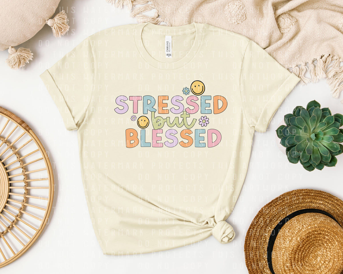 Stressed But Blessed Graphic Tee product image 1