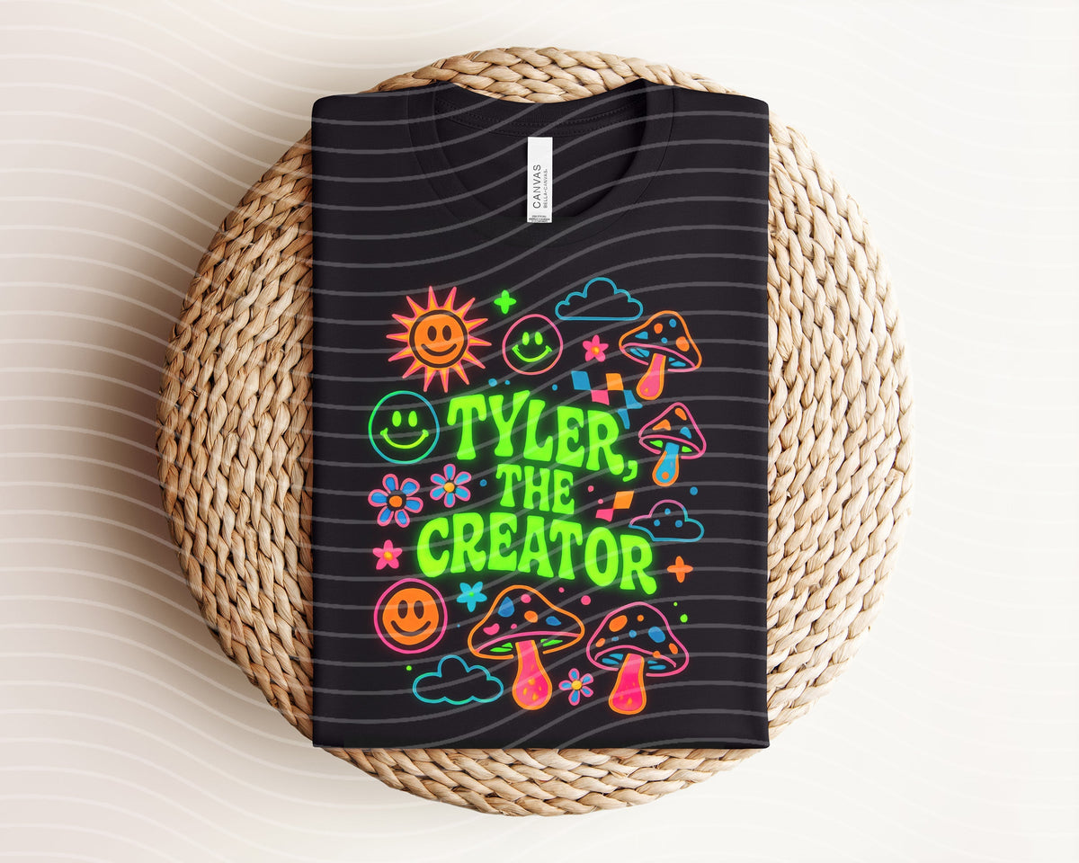 Tyler the Creator Neon Graphic Tee product image 1