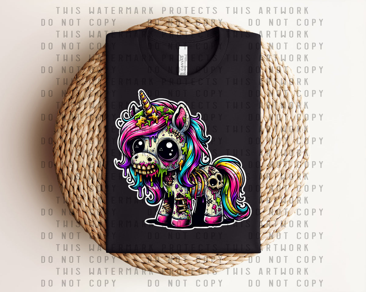 Zombie Unicorn Graphic Tee product image 1