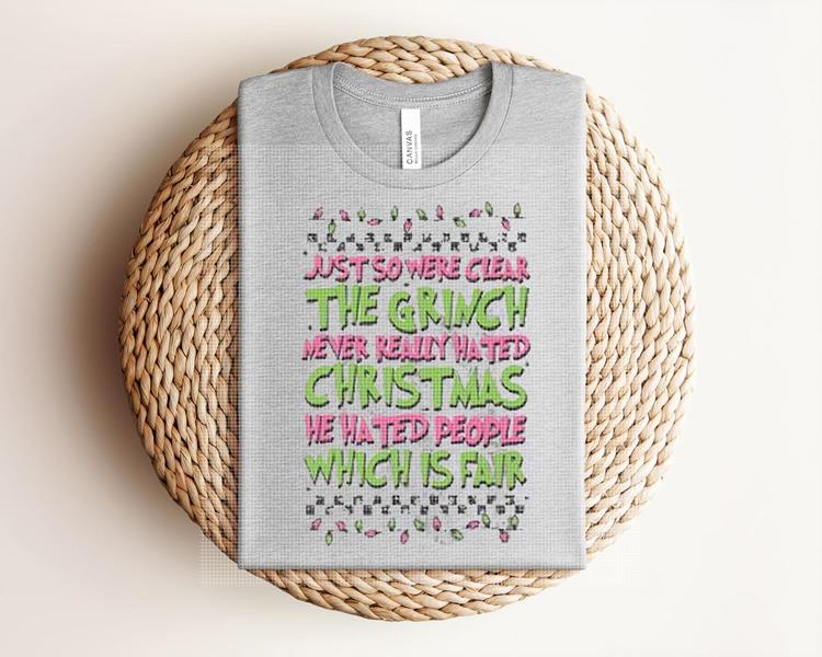 Just So We're Clear Graphic Tee product image 1