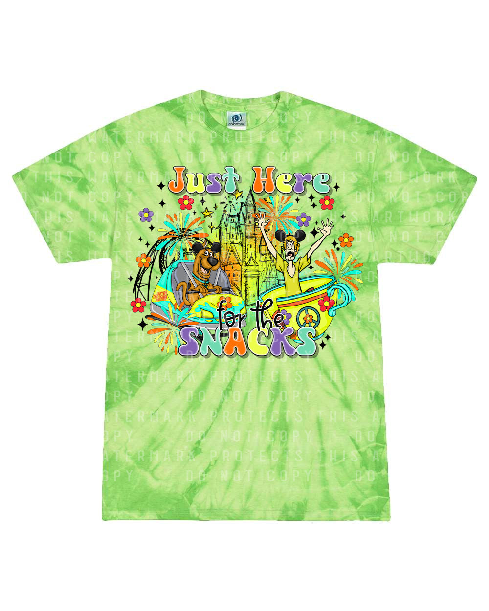 Just Here for the Snacks Graphic Tee product image 1