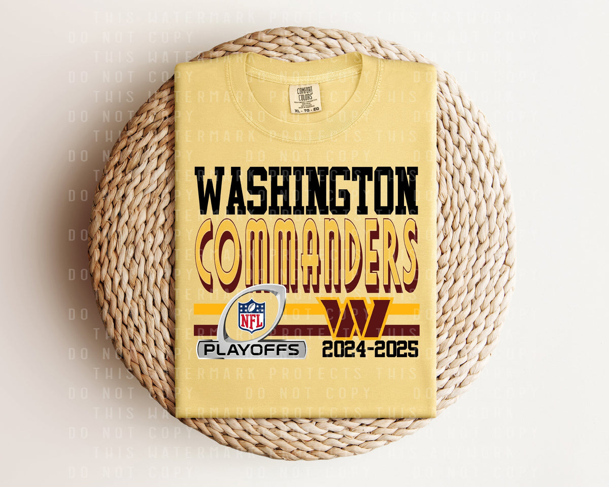 Commanders Playoffs Graphic Tee product image 1