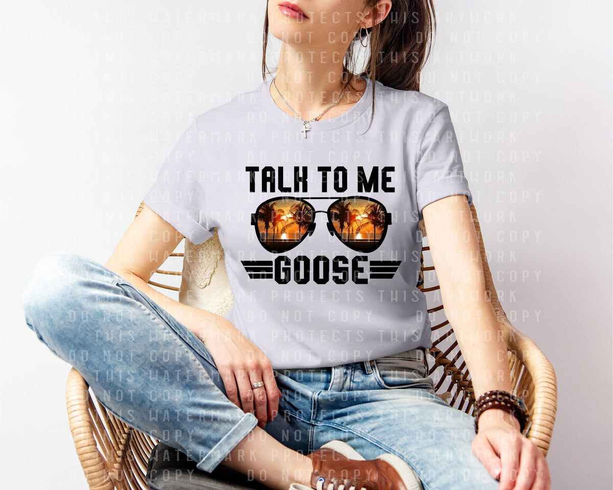 Top Gun: Talk to Me Goose Graphic Tee product image 1