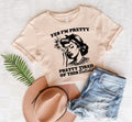 Yes I'm Pretty Graphic Tee product image 1