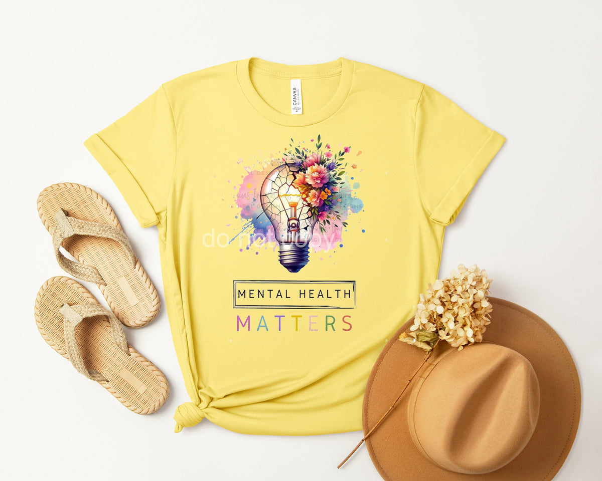 Mental Health Matters Graphic Tee product image 1