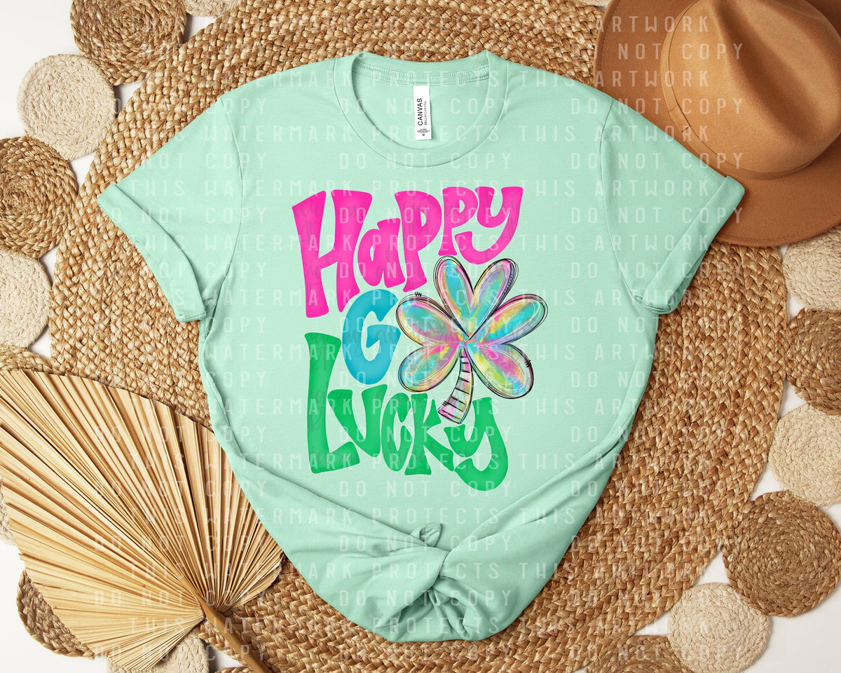 Happy Go Lucky Graphic Tee product image 1