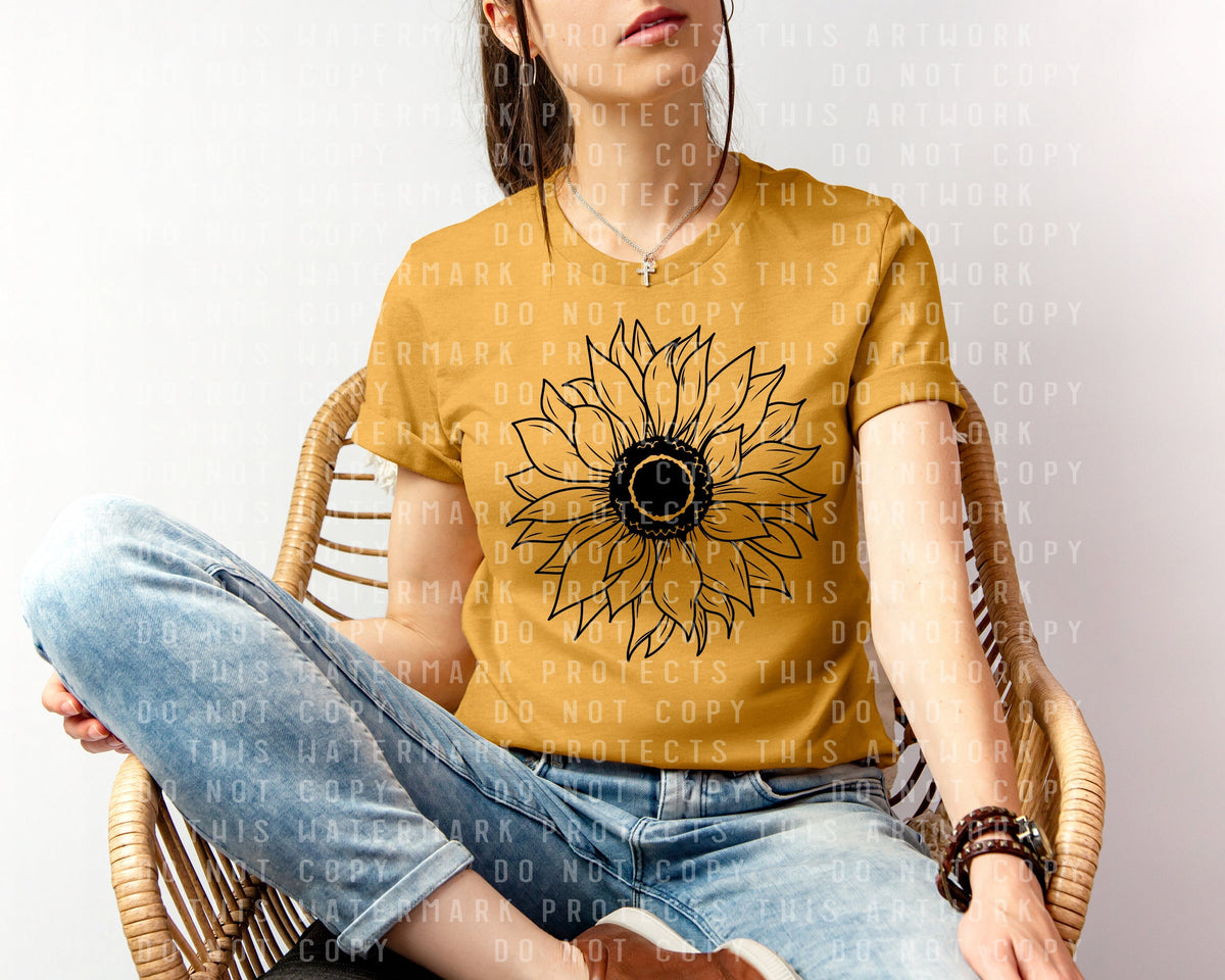 Sunflower Graphic Tee product image 2