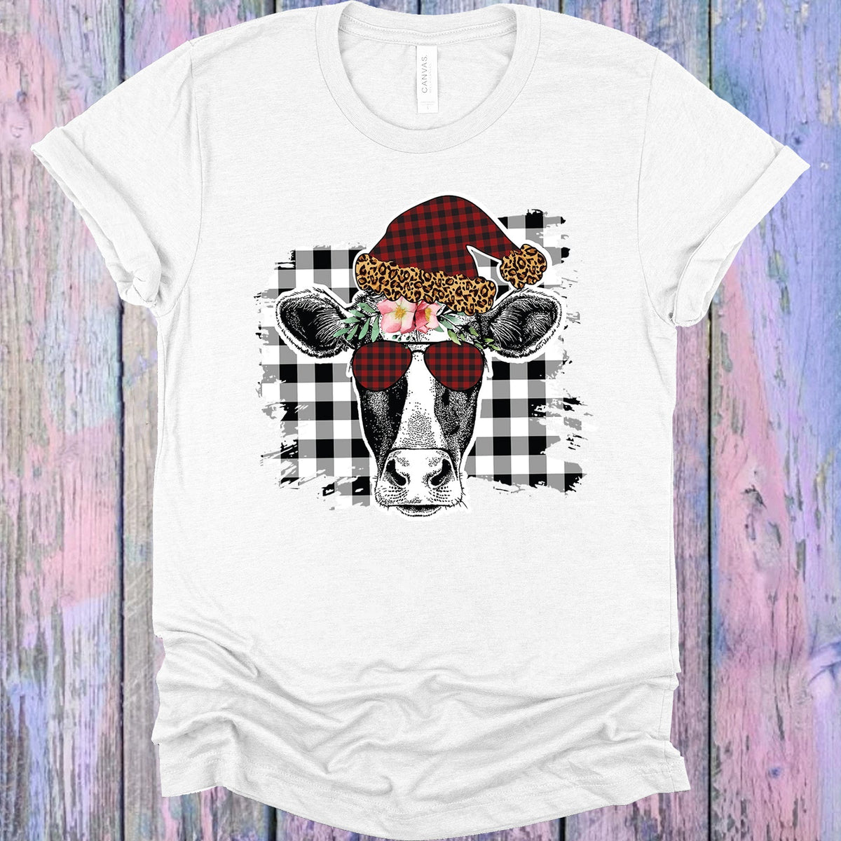 Winter Cow Graphic Tee product image 1