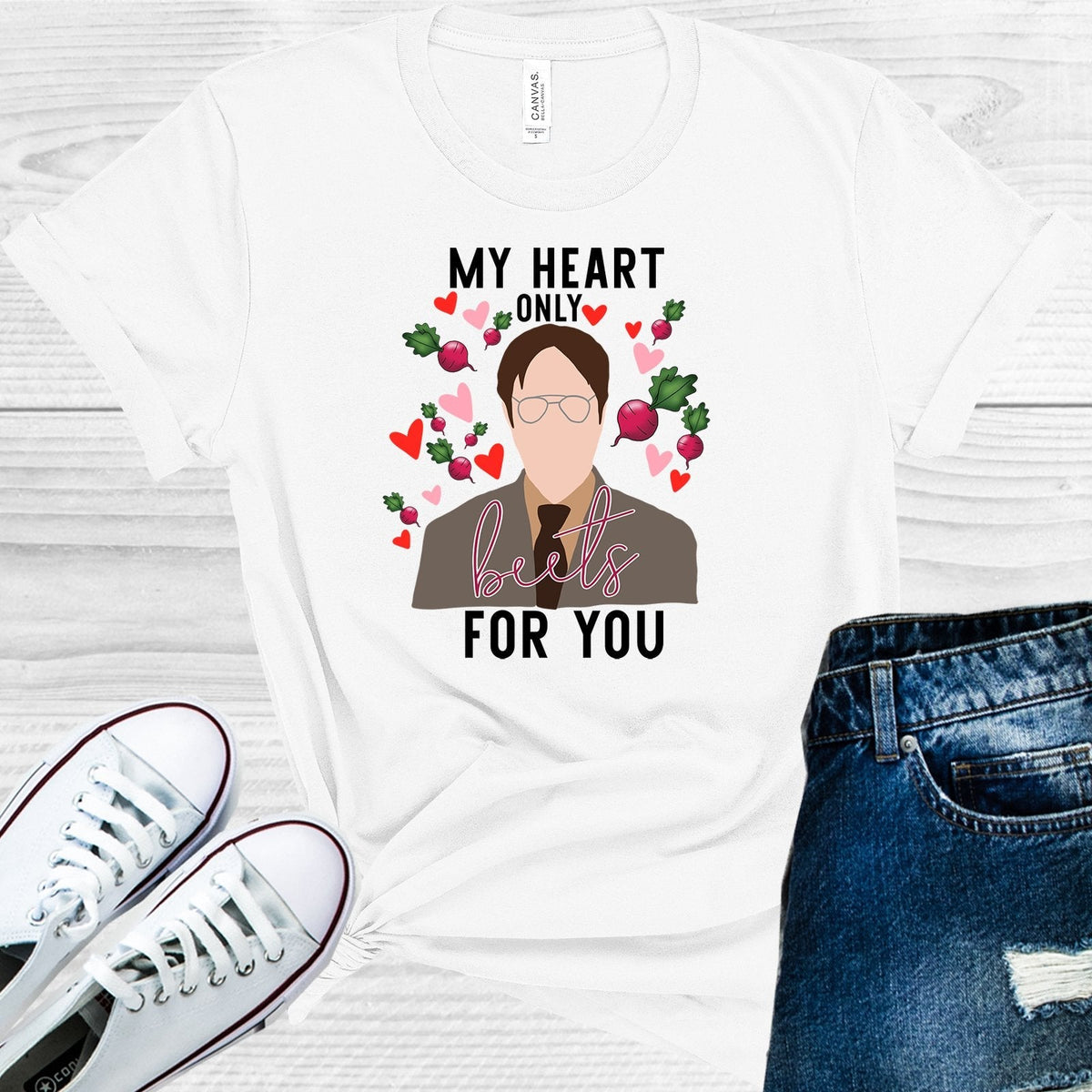 My Heart Only Beets for You Graphic Tee product image 1