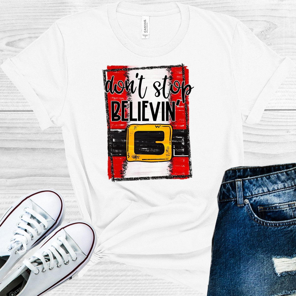 Don't Stop Believin' Graphic Tee product image 1