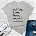 Coffee Lake Beer Repeat Graphic Tee product image 1