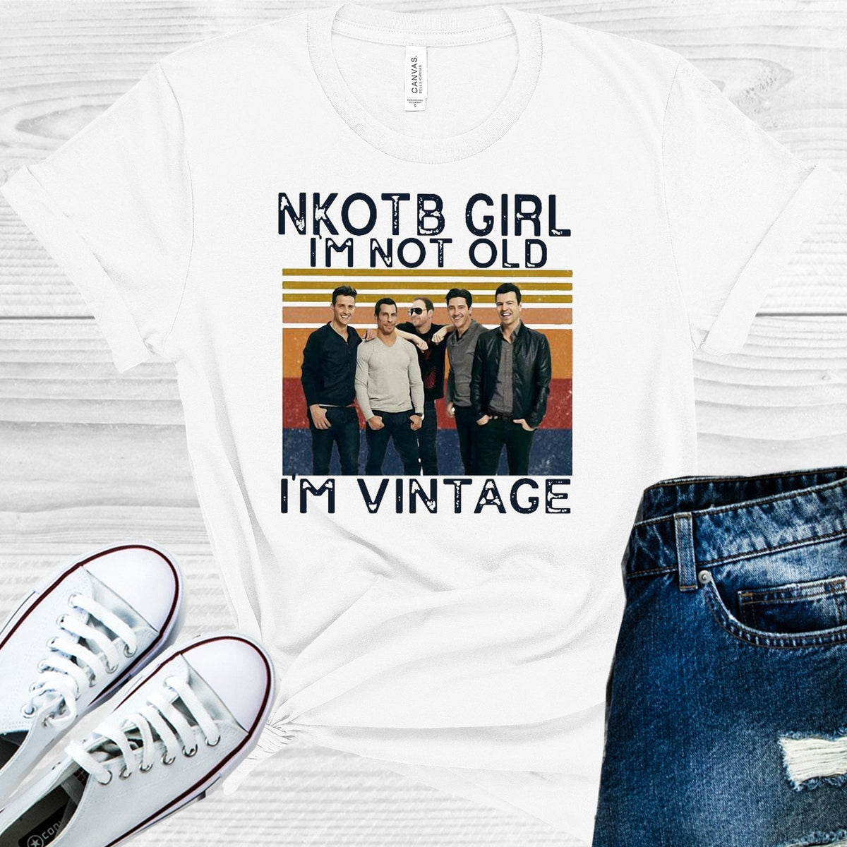 NKOTB Girl I'm Not Old I'm Vintage Graphic Tee product image 1