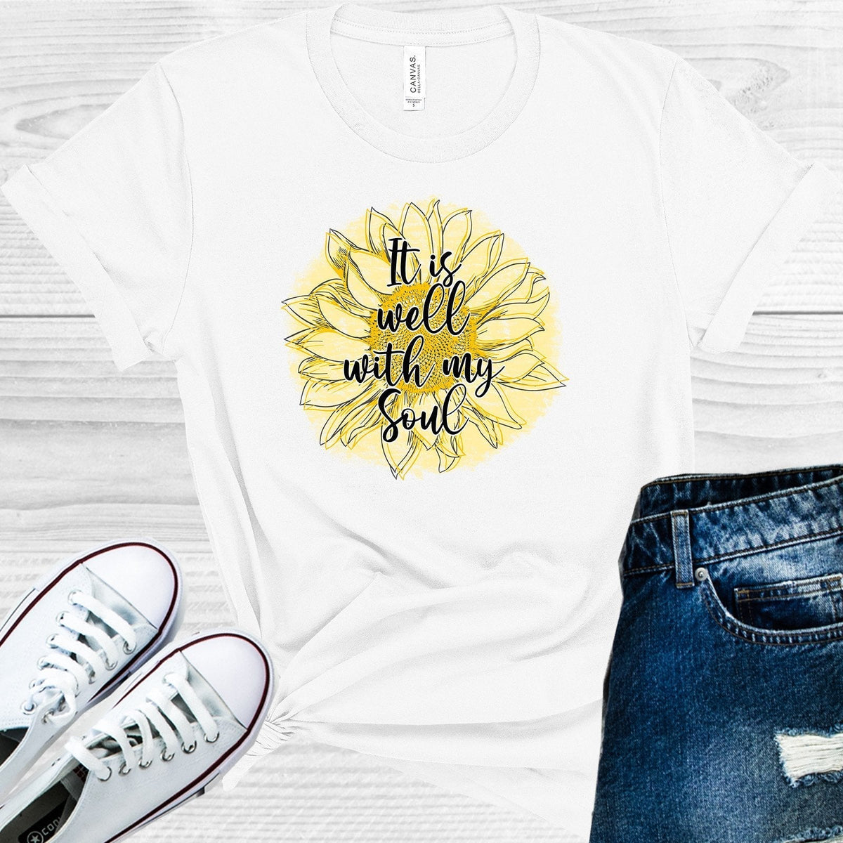 It Is Well With My Soul Graphic Tee product image 1