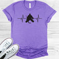 Hockey Goalie Heartbeat Graphic Tee product image 1